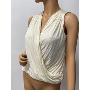 ivory top size small SW3 wrap front